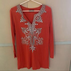 Jim Thompson orange tunic